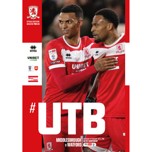 Middlesbrough v Watford