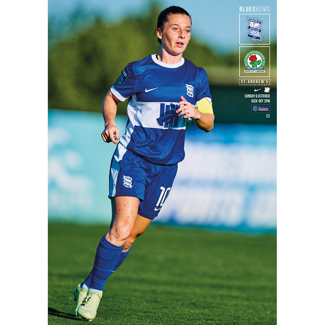 Birmingham City Women vs Blackburn Rovers Women