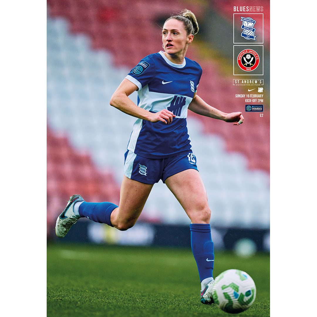 Birmingham City Women vs Sheffield United Women