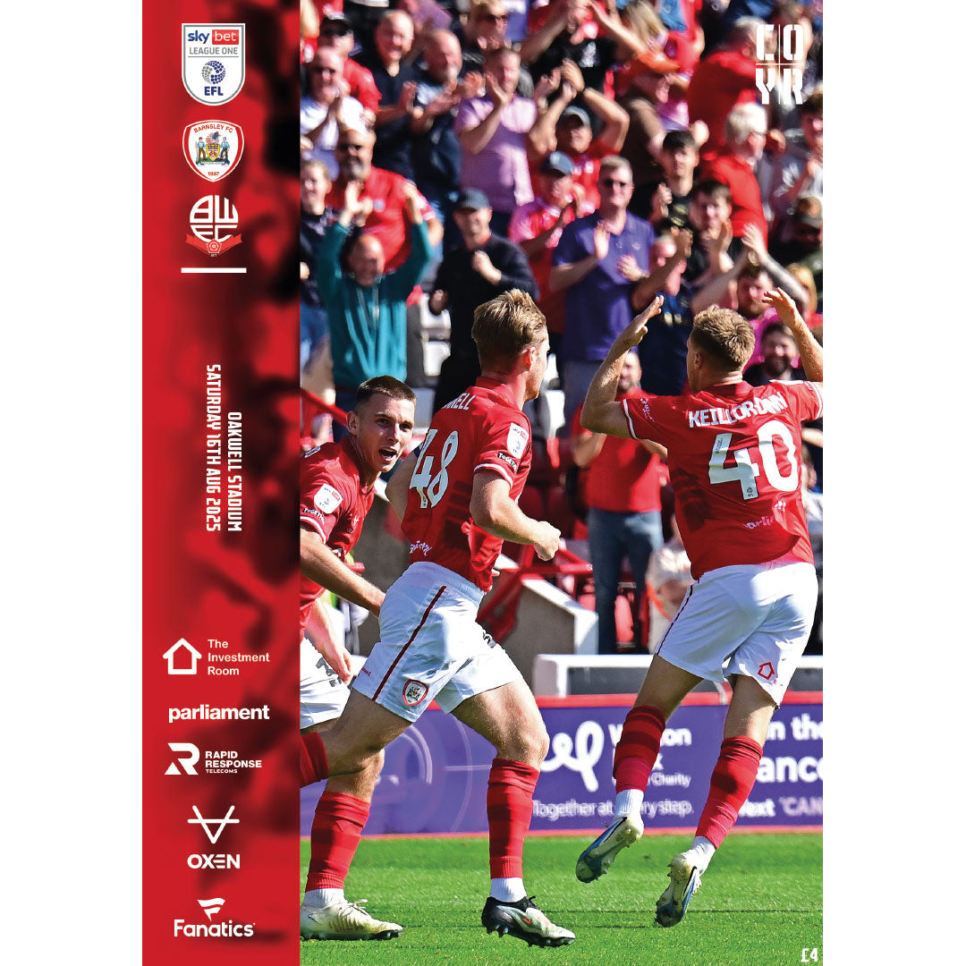 Barnsley vs Bolton Wanderers