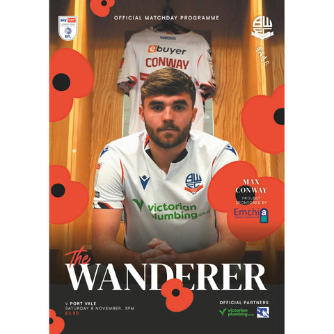 Bolton Wanderers vs Port Vale