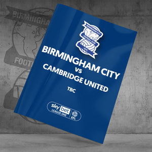 Birmingham City v Cambridge United