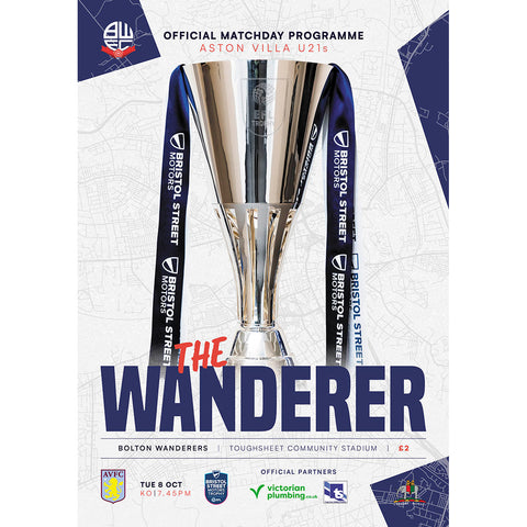 Bolton Wanderers v Aston Villa U21s (EFL Trophy)