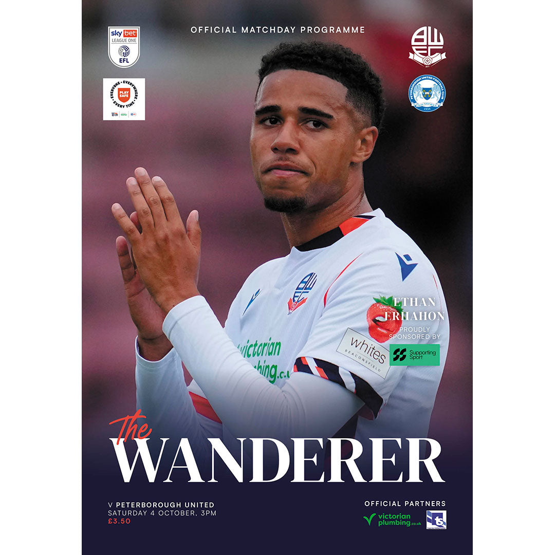 Bolton Wanderers vs Peterborough United