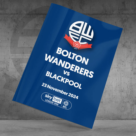 Bolton Wanderers v Blackpool