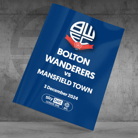 Bolton Wanderers v Mansfield Town