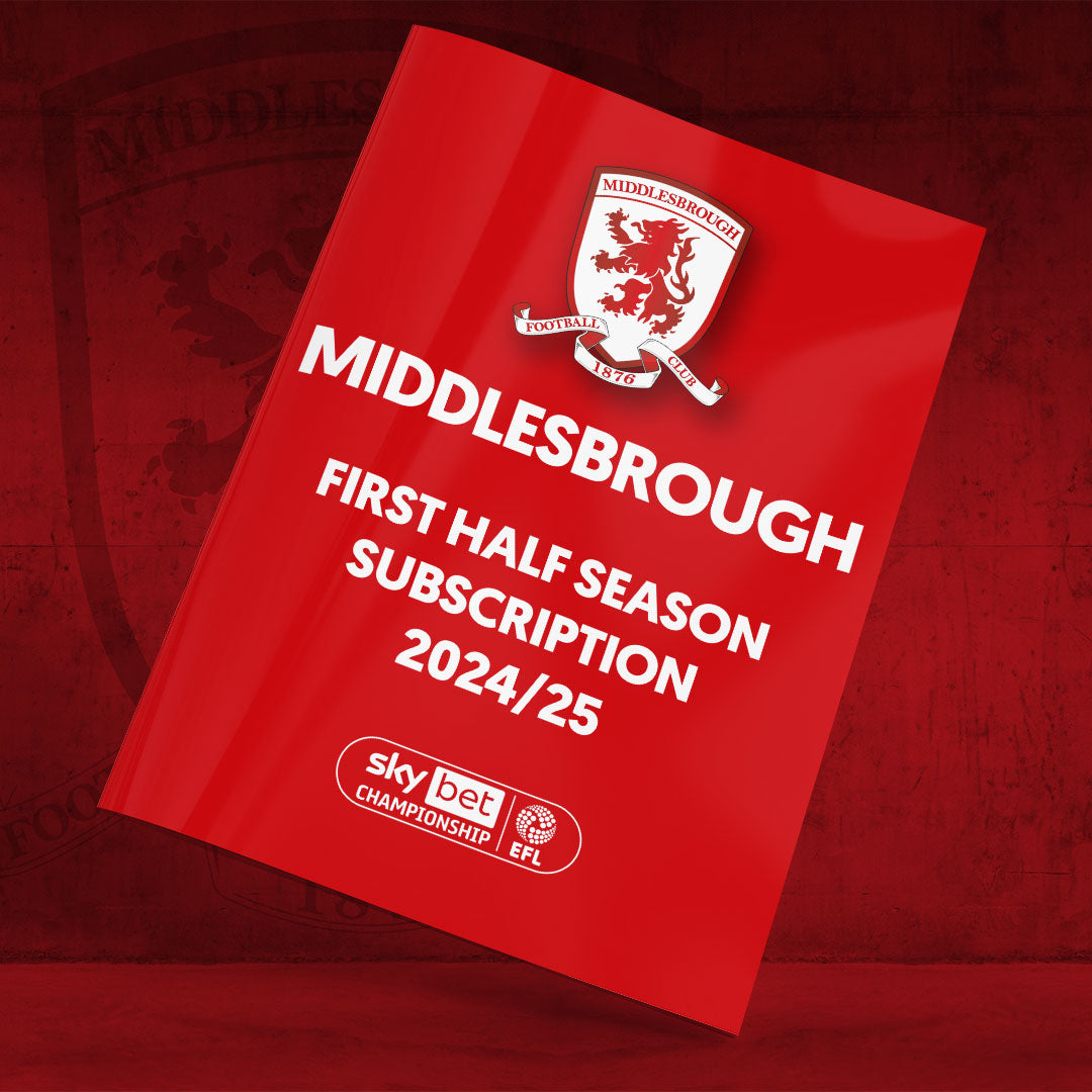 Middlesbrough Half Season Subscription 2024-25