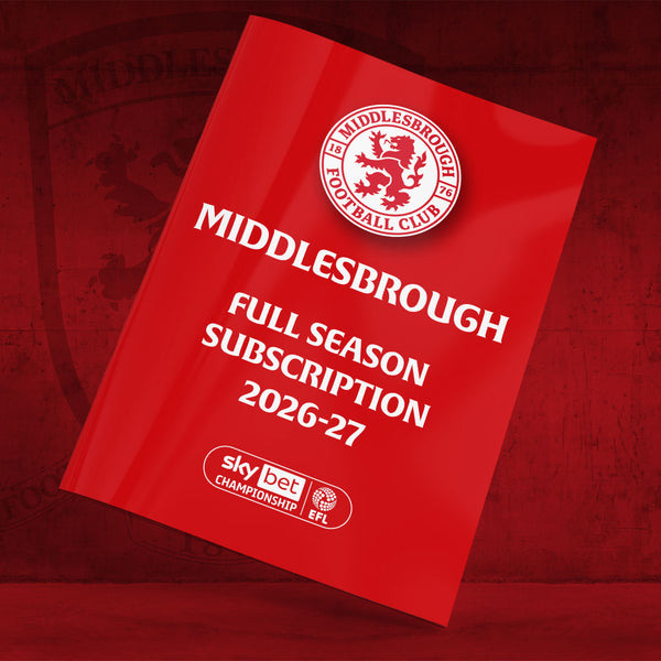 Middlesbrough Half Season Subscription 2026-27