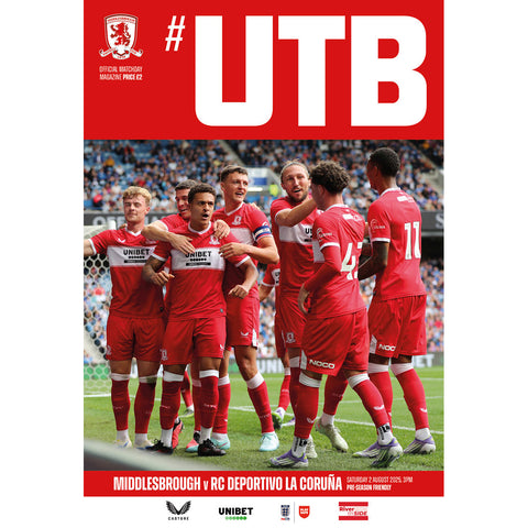 Middlesbrough v Deportivo La Coruna (pre-season)