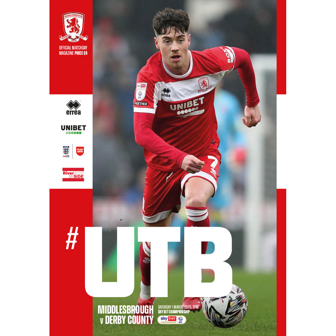 Middlesbrough v Derby County