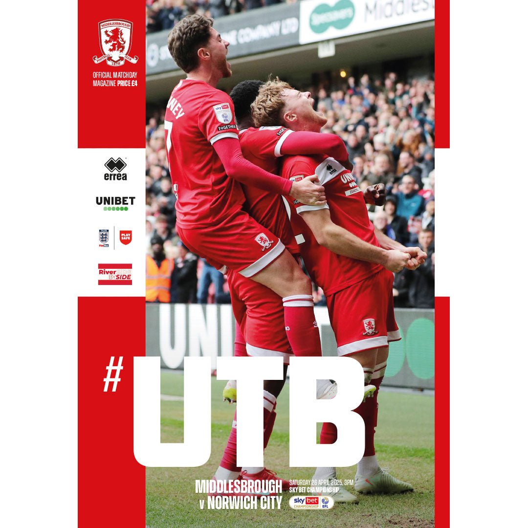 Middlesbrough v Norwich City