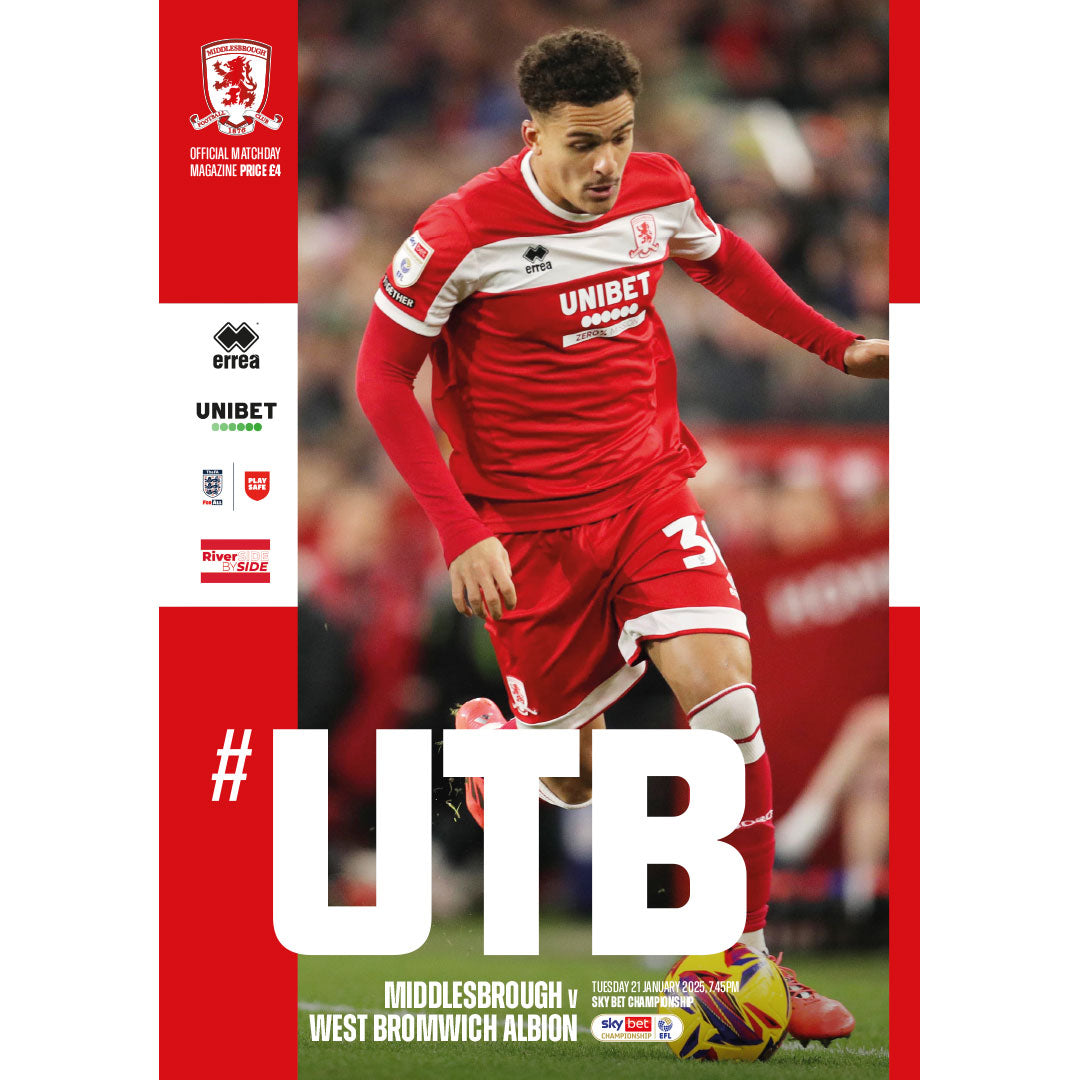 Middlesbrough v West Bromwich Albion