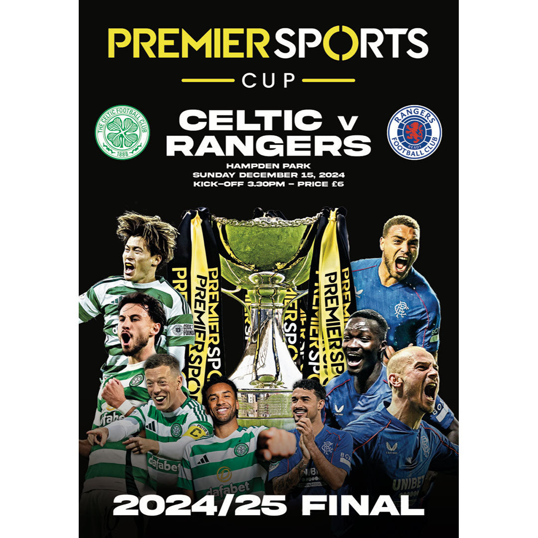 Celtic v Rangers (Premier Sports Cup Final 2024) football programme