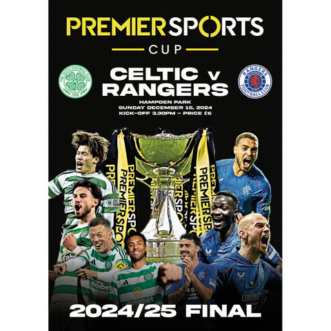 Celtic v Rangers (Premier Sports Cup Final 2024) football programme