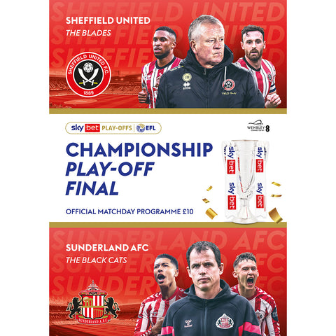 Sheffield United v Sunderland (Championship Play-Off Final 2025)