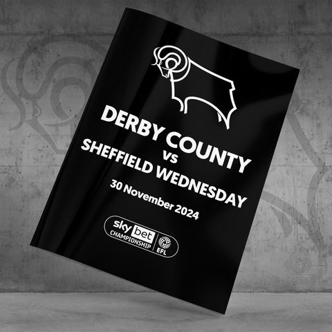 Derby County v Sheffield Wednesday