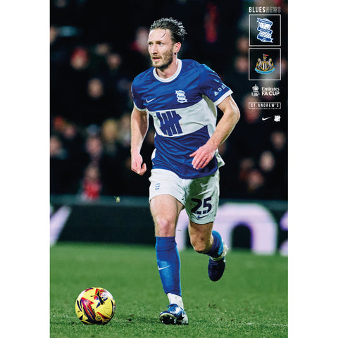 Birmingham City v Newcastle United (FA Cup) football programmes