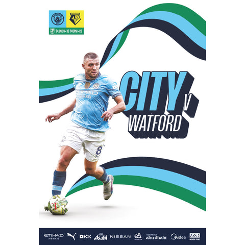 Manchester City vs Watford (Carabao Cup) football programme