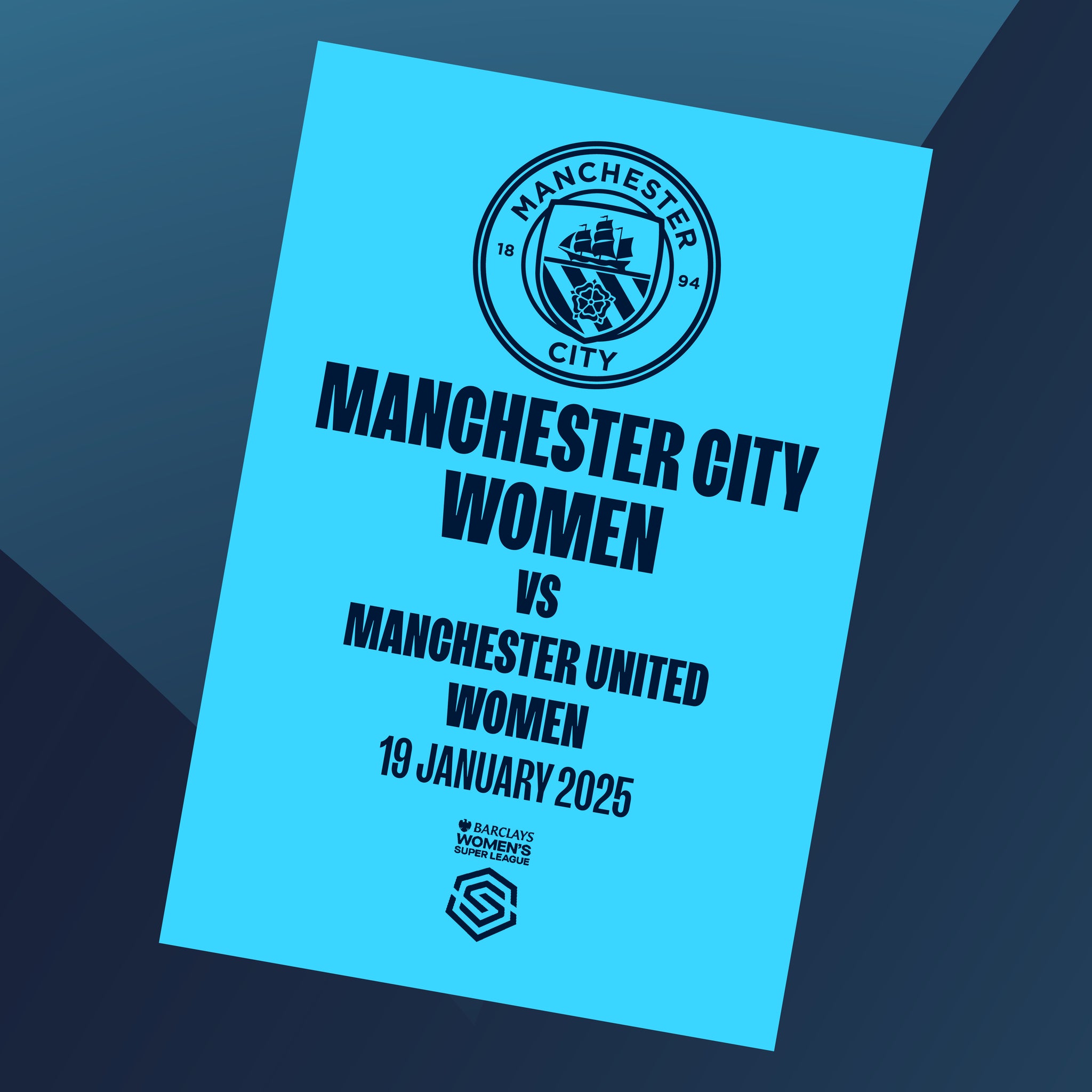 Manchester City Women vs Manchester United Women