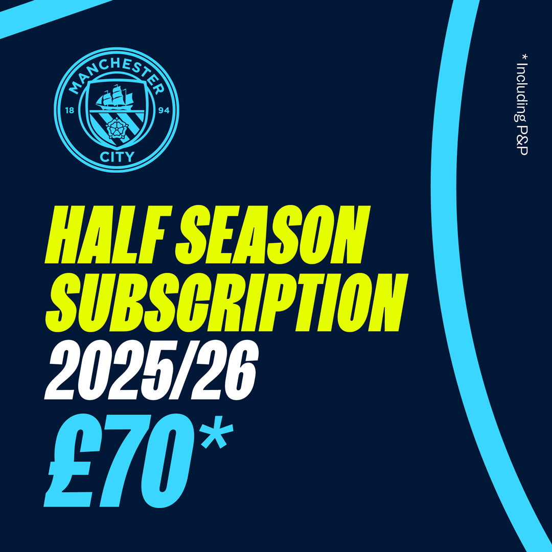 Manchester City Half Season Subscription 2025-26