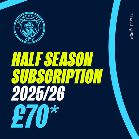 Manchester City Half Season Subscription 2025-26
