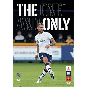 Preston North End v Charlton Athletic (FA Cup) football programme