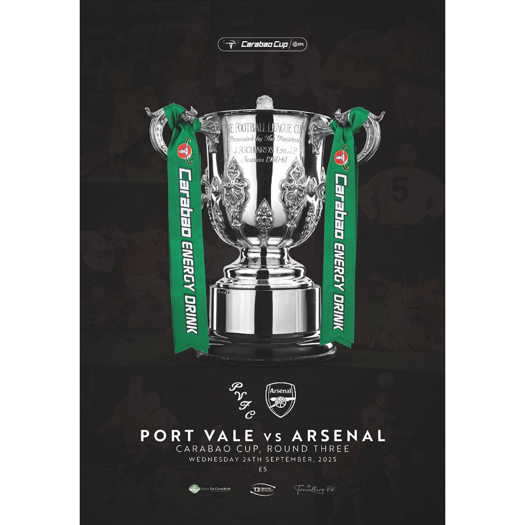 Port Vale v Arsenal (EFL Cup)