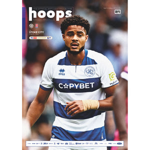 Queens Park Rangers v Stoke City football programmes