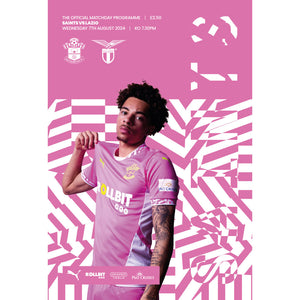 Southampton v Lazio / Getafe (pre-season) football programmes
