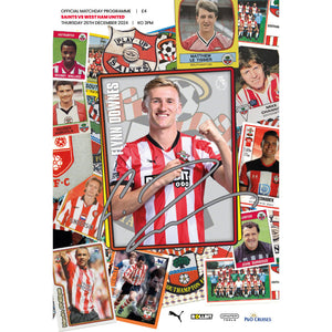 Southampton v West Ham United football programmes