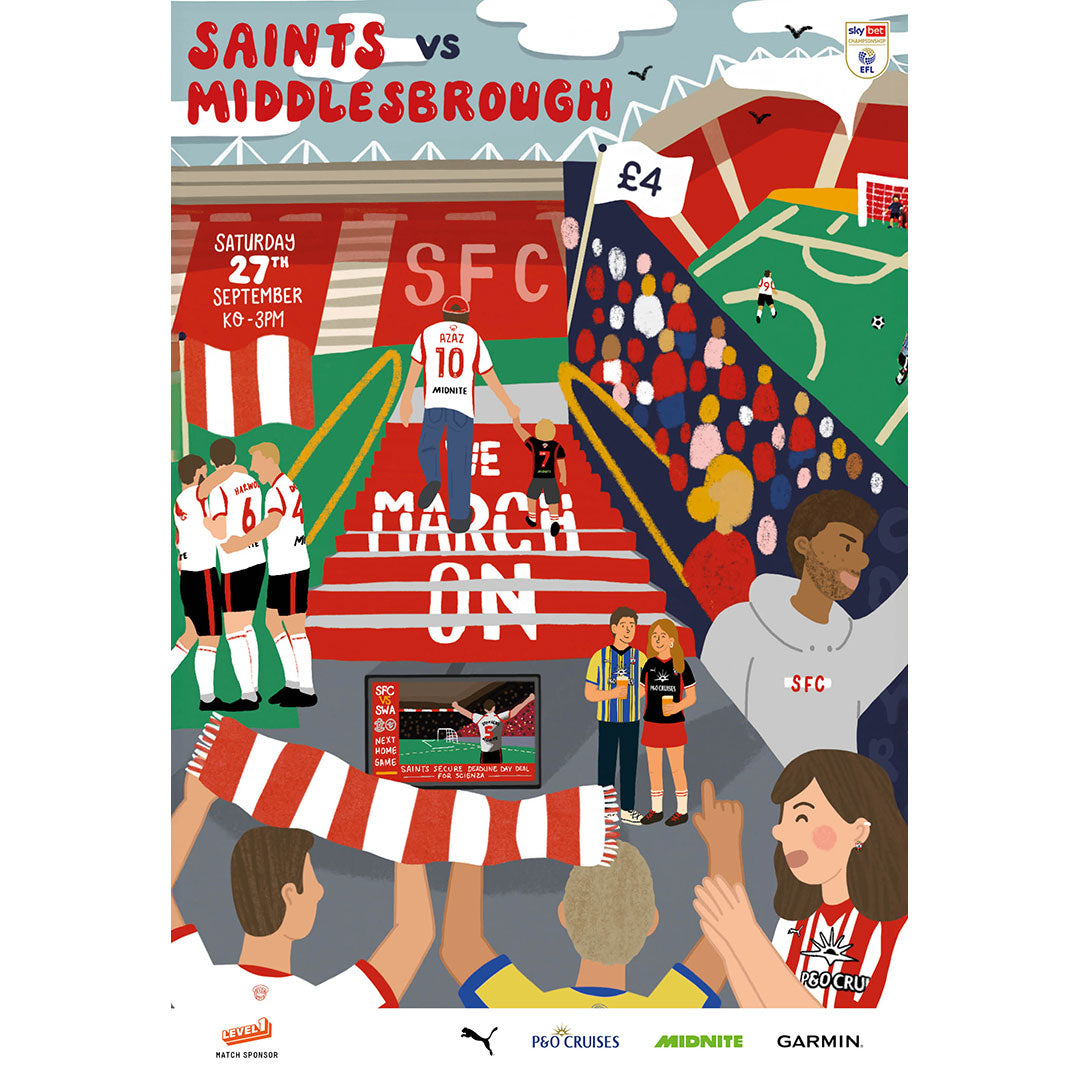 Southampton v Middlesbrough