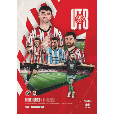 Sheffield United v Middlesbrough