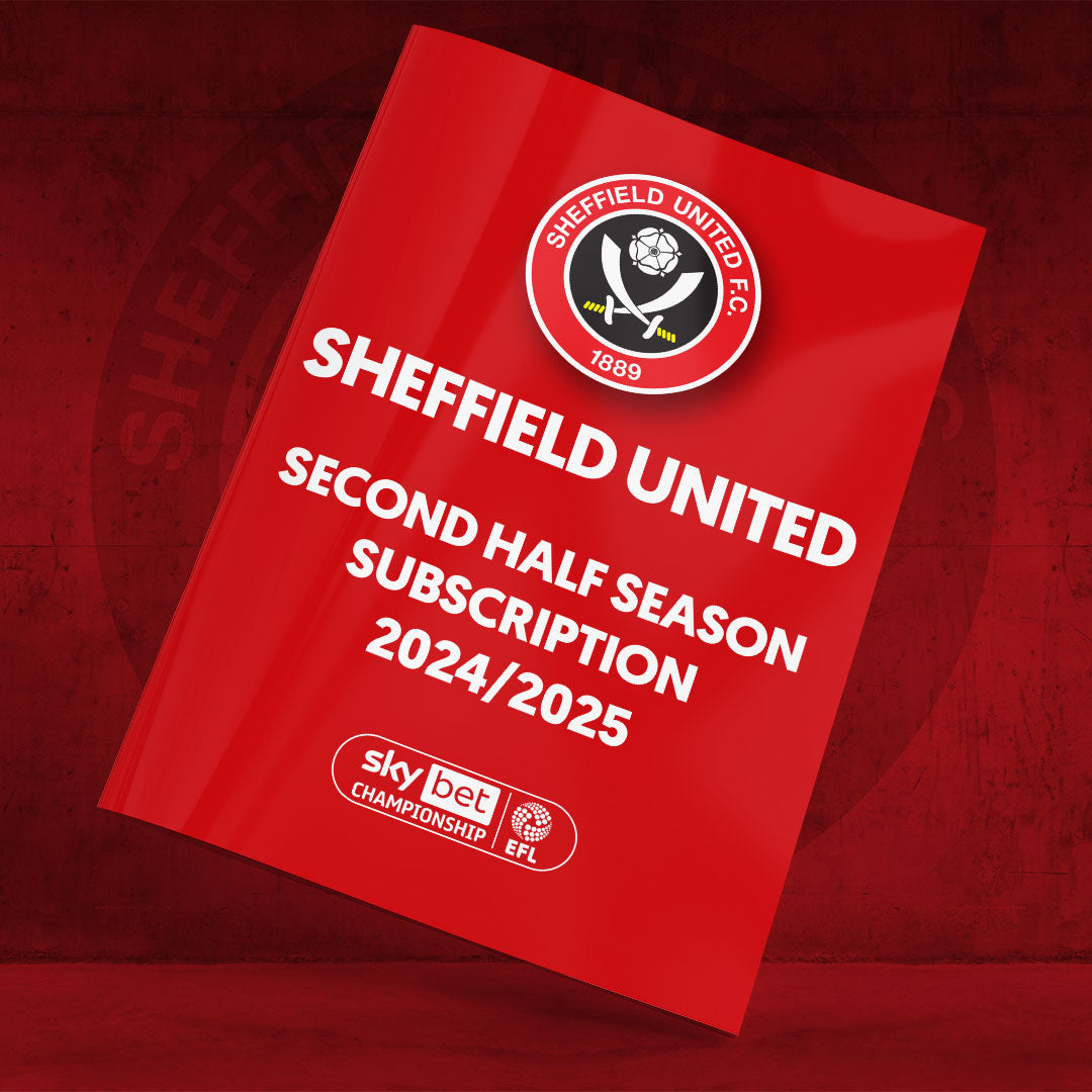 Sheffield United Second Half Season Subscription 2024-25 football programmes