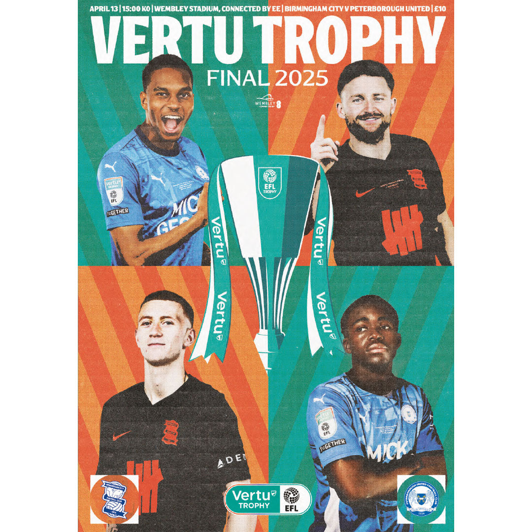 Birmingham City v Peterborough United (Vertu Trophy Final 2025)