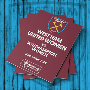 West Ham United Women vs Southampton (League Cup)