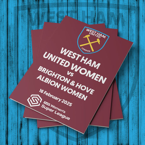 West Ham United Women vs Brighton & Hove Albion Women