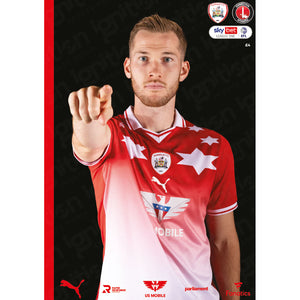 Barnsley vs Charlton Athletic football programmes