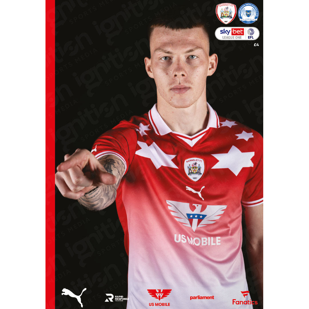 Barnsley vs Peterborough United Football Programmes