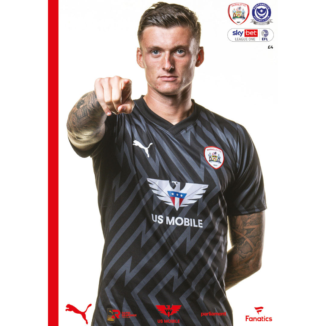 Barnsley vs Portsmouth Football Programmes