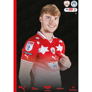 Barnsley vs Wigan Athletic football programme