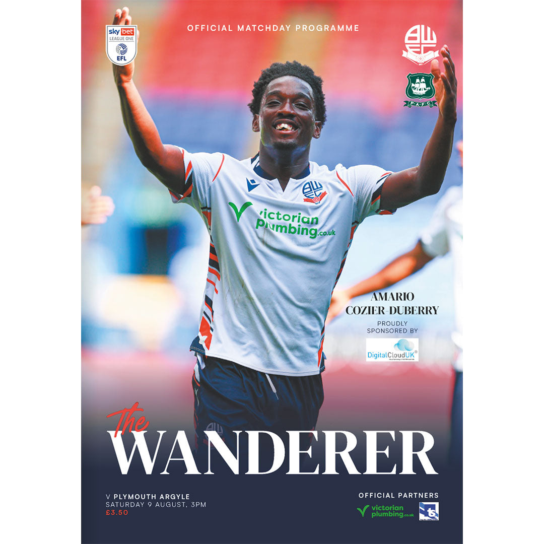 Bolton Wanderers vs Plymouth Argyle