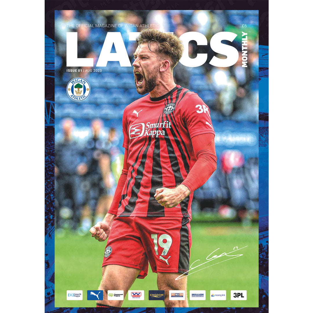 Latics Monthly Issue 1 (August 2023) football programmes