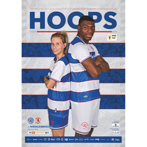 Queens Park Rangers v Middlesbrough football programmes