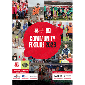 Stoke City vs Sunderland football programmes