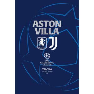 Aston Villa vs Juventus Football Programmes