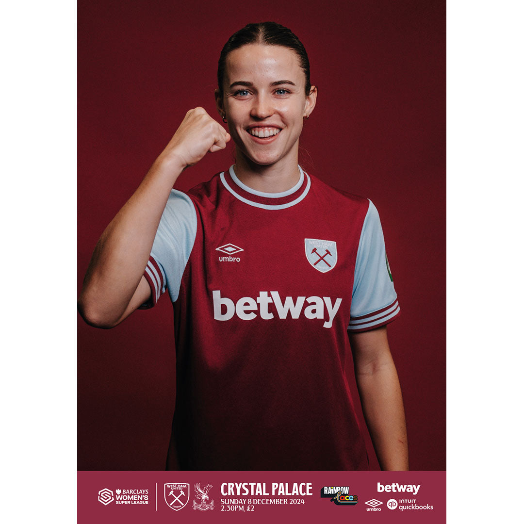 West Ham United Women vs Crystal Palace Women
