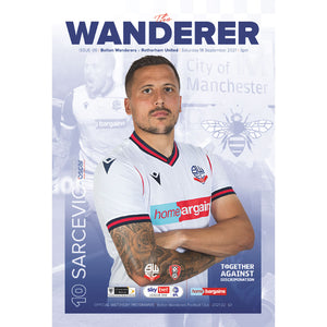 Bolton Wanderers vs Rotherham United