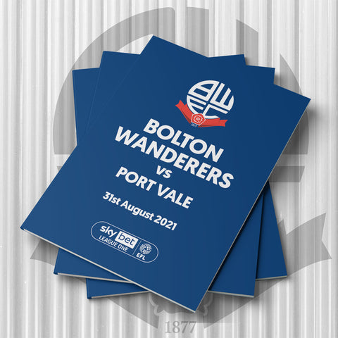 Bolton Wanderers vs Port Vale