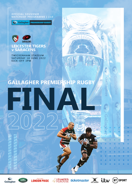 Leicester Tigers v Saracens (Gallagher Premiership Final 2022)