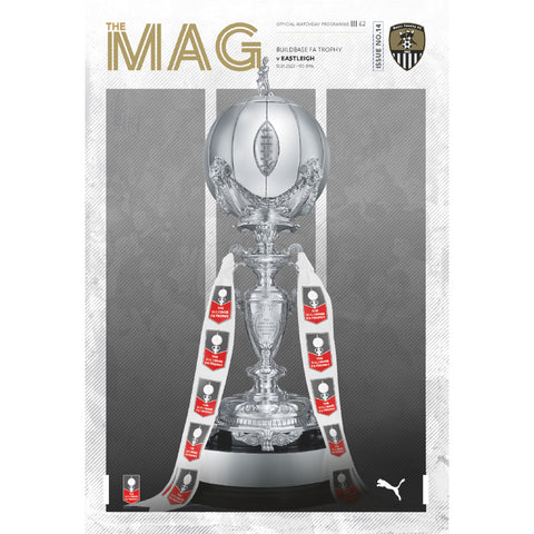 Notts County vs Eastleigh (FA Trophy) football programme